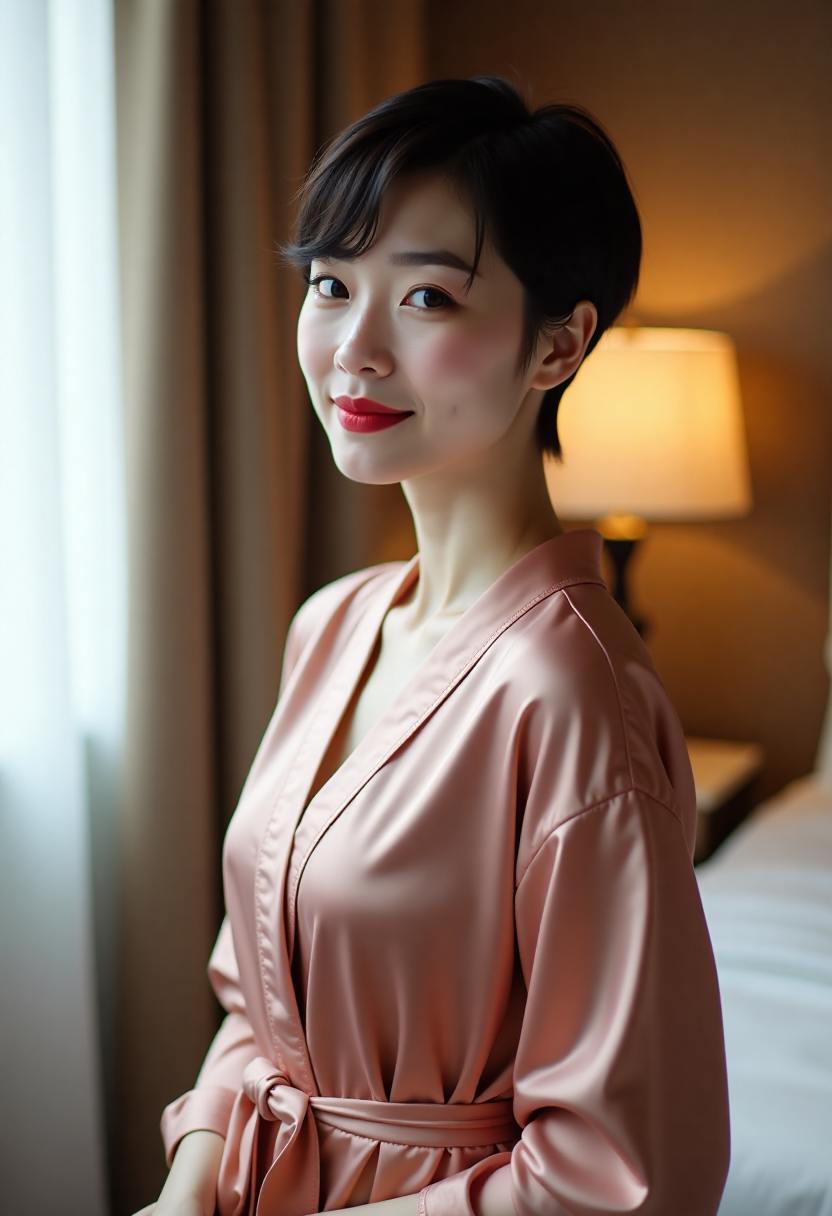 程皓与罗玥在街头并肩